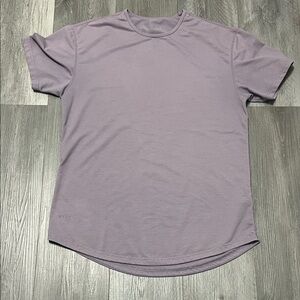 BYLT premium basics Men's drop cut s/s light Purple T-Shirt /Size L